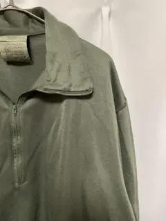 US ARMY 実物level2 ハーフジップ　スリーピングシャツ