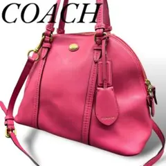 COACH MADISON CARLYLE Cherryred Turnlock - メルカリ