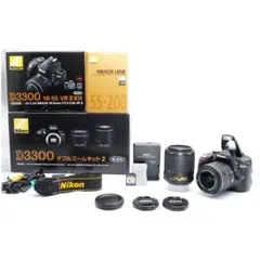 2026年最新】d3300 ダブルズームキットの人気アイテム - メルカリ