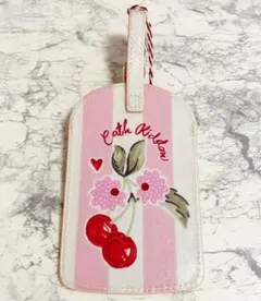 新品 Cath Kidston パスケース ラゲージタグ チェリー