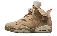 TravisScottxNike AirJordan6 BritishKhaki