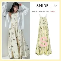 新品タグ付き】SNIDEL ボタニカル柄ワンピース ボレロセット サイズ0