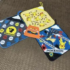 ポケットモンスター ループ付きタオル 3枚組