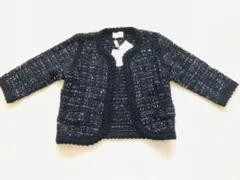 新品　未使用　美品　ハロッズ　ブラックカーデガン2サイズ