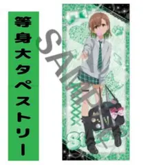 とある科学の超電磁砲T 描き下ろし等身大タペストリー 平成ギャルver 佐天涙子 平成ギャル 佐天涙子 描き下ろし等身大タペストリー とある科学の超