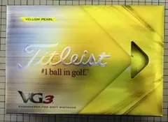 Titleist VG3 ゴルフボール イエローパールのサムネイル