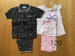 パジャマ 120 女の子 セット 上下のサムネイル