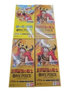 ワンピース未開封6BOX OP01/02/06/07/EB01/EB02 - メルカリ