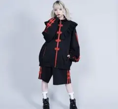 レフレム　チャイナフリルトラックジャージ