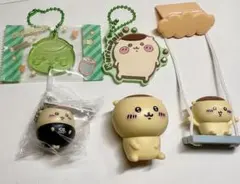 ちいかわ くりまんじゅう 5点 ガチャ キャンディ　チャームちいかわ寿司 グッズ