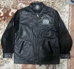 GAP ブラックレザージャケットのサムネイル