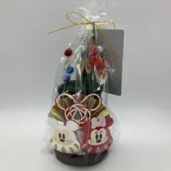 フェイクスイーツ メレンゲのクリスマスツリーとスノーマン ミニサイズ