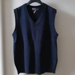 Polo Ralph Lauren ネイビーVネック ベスト