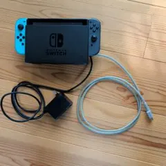 Nintendo Switch 青/黒 本体 ACアダプタ付き　箱無し