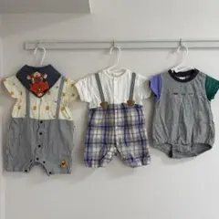 ベビー ロンパース 3点セット まとめ売りのサムネイル