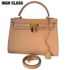 お値引 HIGH CLASS ハイクラス レザー ショルダー ハンドバッグ
