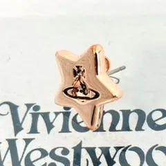 美品◎Vivienne Westwoodピアス スター オーブ ピンクゴールドのサムネイル