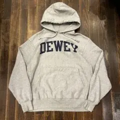 00s champion リバースウィーブ　フーディー　カレッジロゴ　DEWEY