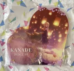 プロセカ　はぴこれ　奏　BIGアクリルパネル　バースデー