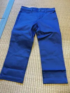 UNIQLO チェッククロップドパンツ