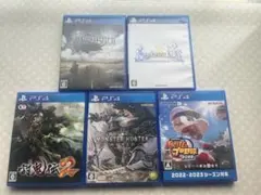 PS4ソフト 5本セット ファイナルファンタジー他