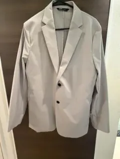 UNIQLO x Theory ライトグレー テーラードジャケット