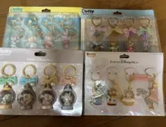 ディズニーシー ダッフィー&フレンズ　キーチェーン4点セット キーホルダー