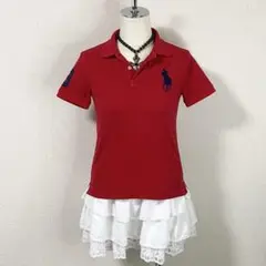 y2k ラルフローレン ビッグポニー ポロシャツ 平成ギャル 平成女児