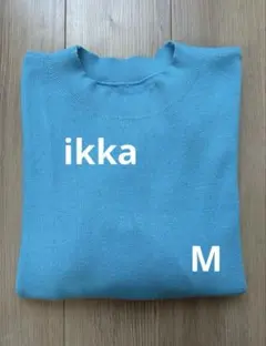 ニット　セーター　長袖　イッカ　ikka M サイズ