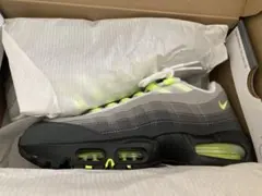 【新品】25.5cm AIRMAX95 BIG BUBBLE イエローグラデ