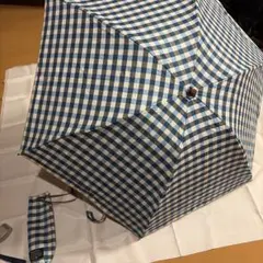 レディース　折り畳み傘　チェック柄のサムネイル