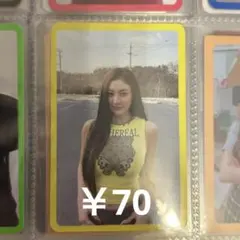 twice トレカ ジヒョ 特典トレカ