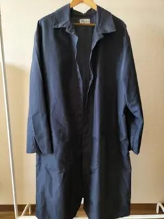 ロングコート ネイビー