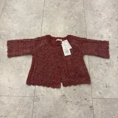 SENSE OF WONDER　ケーブル編み カーディガン 90-100