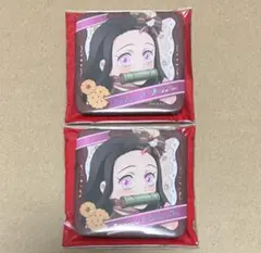 鬼滅の刃 バレンタイン&ホワイトデー ギフト缶バッジ 禰豆子 2点