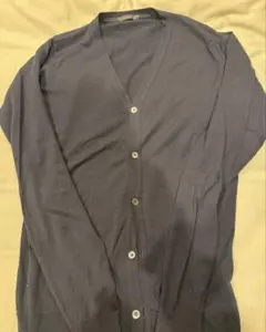 JOHN SMEDLEY ネイビー カーディガン