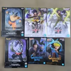 最新フィギュアまとめ売り 6体 NARUTO 疾風伝 ワンピース ドラゴンボール