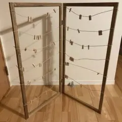 エスコートカード・スイッチングレター ボード 60名分セット｜クリップ付き