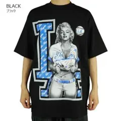黒L新品シャカウェアヘビーウェイトTシャツLAロサンゼルス　ドジャース　LA