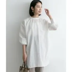 【美品】アーバンリサーチロッソ　2WAYチュニックシャツ　アダムエロペ、シップス