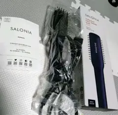 SALONIA ストレートヒートブラシ スリム