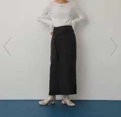 SENSE OF PLACE アシンメトリーペンシルスカートのサムネイル