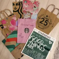 【海外Starbucks】紙袋10枚セット