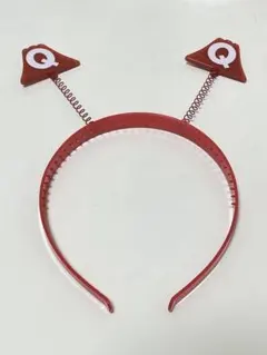 フジキュー 富士急ハイランドカチューシャ 赤 赤ラメ