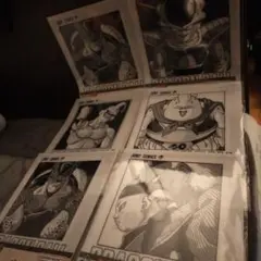 一番くじ ドラゴンボール 40th G賞 コミックスクリアファイルセット 6枚