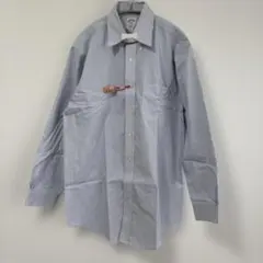 【美品】ブルックスブラザーズ ノンアイロンシャツ L 白青のサムネイル