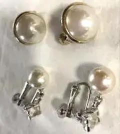 アンティークパールイヤリング２種