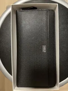 TAKEO KIKUCHI ブラック 長財布 箱付き