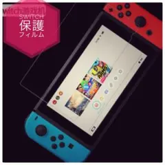 Nintendo Switch用保護フィルム　２枚入り　ブルーライトカット　強化