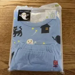 【新品】UNIQLO ユニクロ　ねないこだれだ　半袖パジャマ　100サイズ